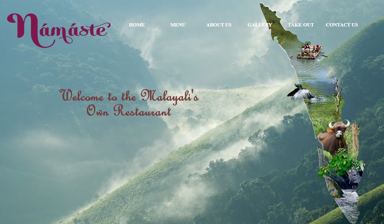 javascript css website project on online restaurants